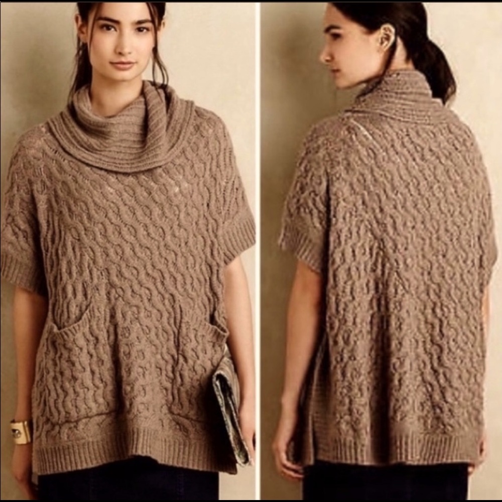 Anthopologie Angel of the North Bryson sweater.